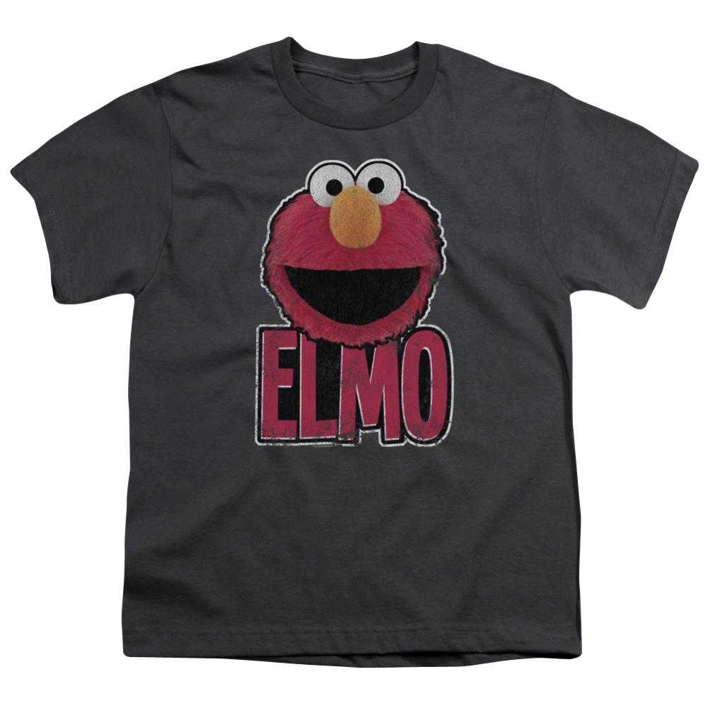 Sesame Street Elmo Smile Youth 18/1 100% Cotton Short-Sleeve T-Shirt