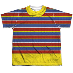 Sesame Street Ernie Costume Youth Regular Fit Poly Short-Sleeve T-Shirt
