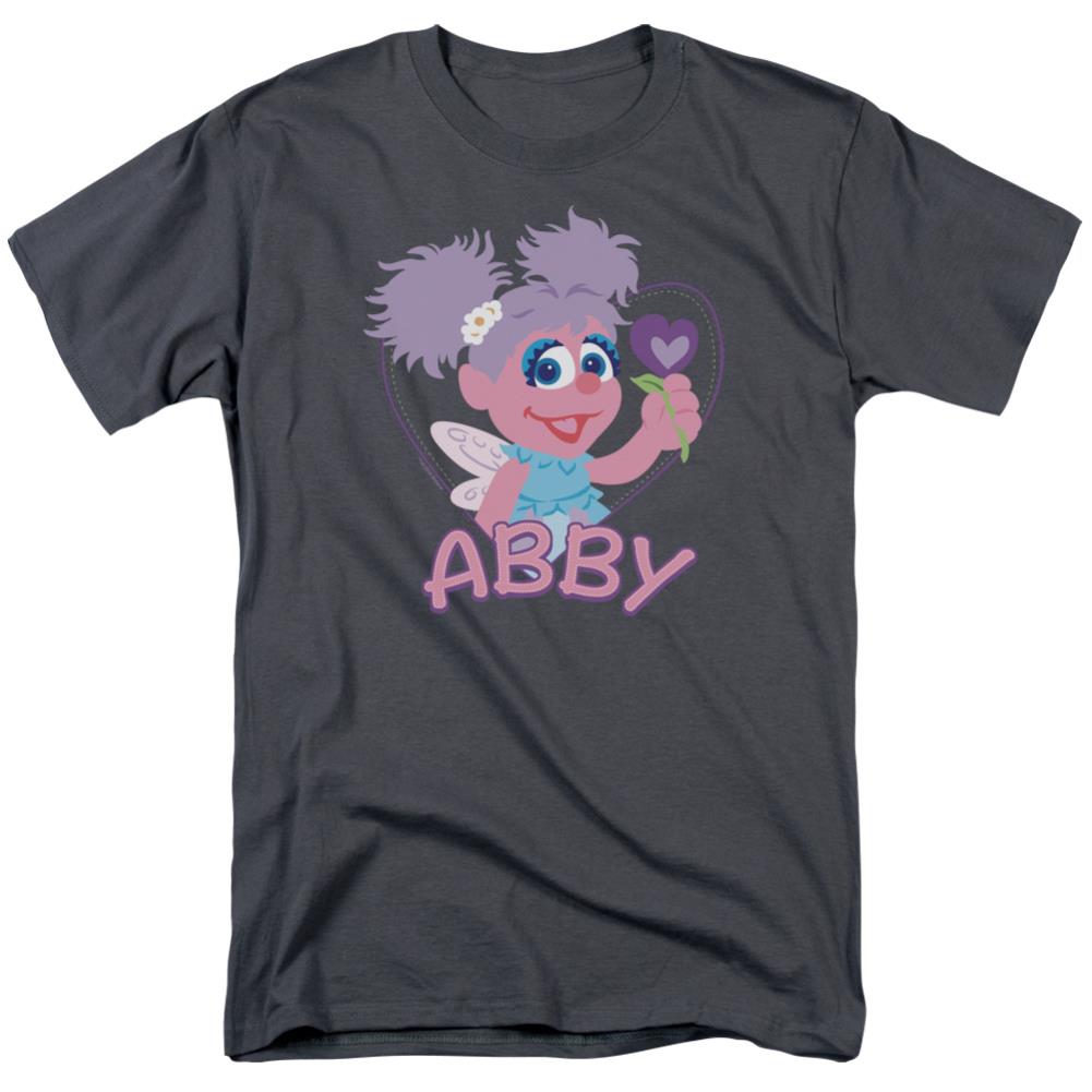 Sesame Street Flat Abby Men's 18/1 Cotton Short-Sleeve T-Shirt