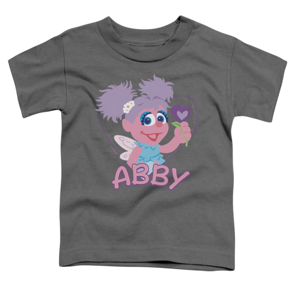 Sesame Street Flat Abby Toddler 18/1 Cotton Short-Sleeve T-Shirt