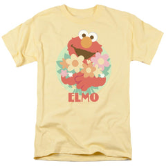 Sesame Street Flowers For You Men's 18/1 Cotton Short-Sleeve T-Shirt