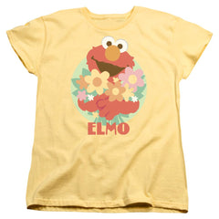 Sesame Street Flowers For You Women's 18/1 Cotton Short-Sleeve T-Shirt