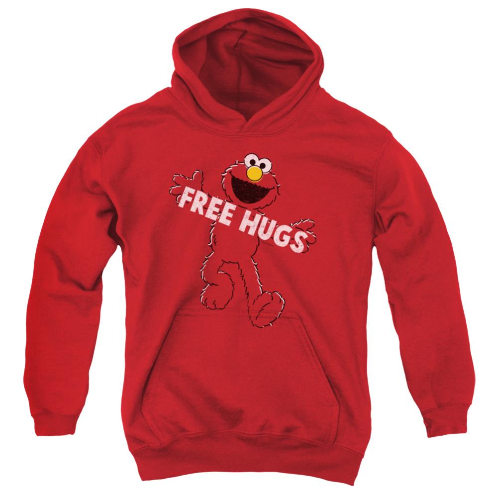 Sesame Street Free Hugs Youth Cotton Poly Pull-Over Hoodie