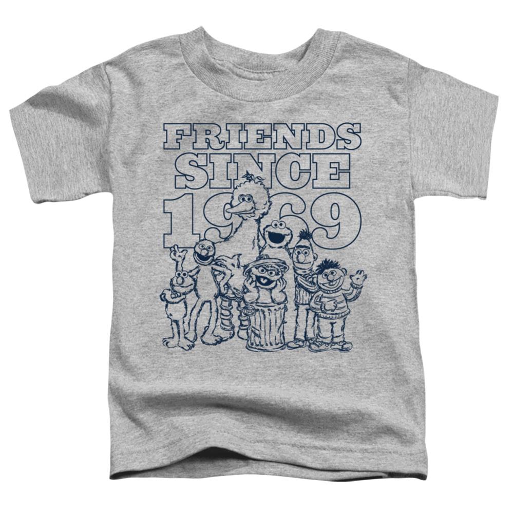 Sesame Street Friends Since Toddler 18/1 Cotton Short-Sleeve T-Shirt