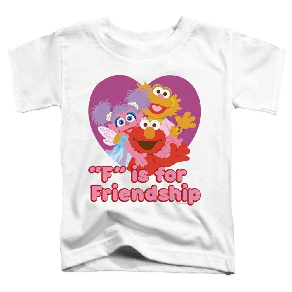 Sesame Street Friendship Toddler 18/1 Cotton Short-Sleeve T-Shirt