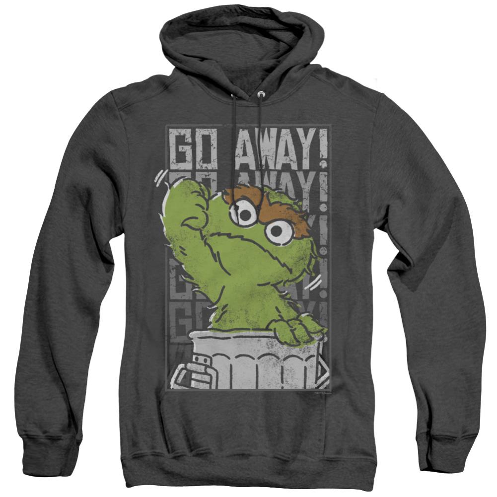 Sesame Street Go Away Men's Pull-Over Hoodie