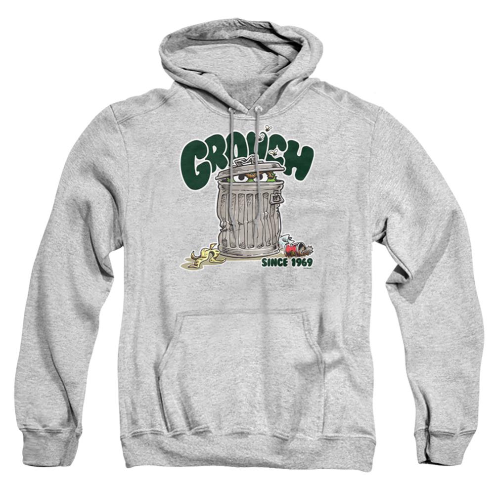 Sesame Street Grouch Men's Pull-Over 75 25 Poly Hoodie
