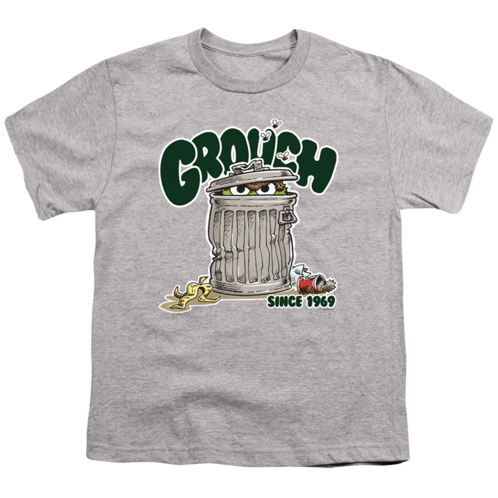 Sesame Street Grouch Youth 18/1 100% Cotton Short-Sleeve T-Shirt