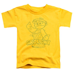 Sesame Street Grouchy Toddler 18/1 Cotton Short-Sleeve T-Shirt