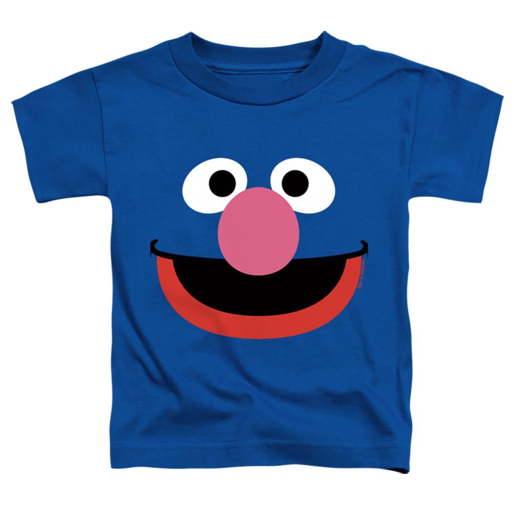 Sesame Street Grover Face Toddler 18/1 Cotton Short-Sleeve T-Shirt