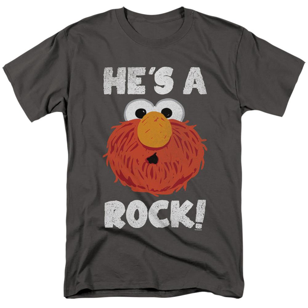 Sesame Street He's A Rock Men's 18/1 Cotton Short-Sleeve T-Shirt