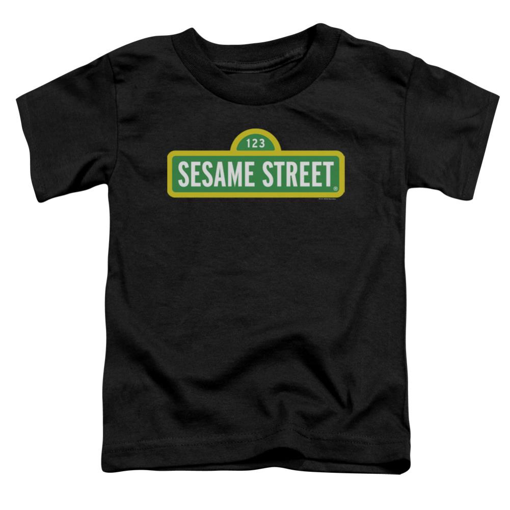 Sesame Street Logo Toddler 18/1 Cotton Short-Sleeve T-Shirt