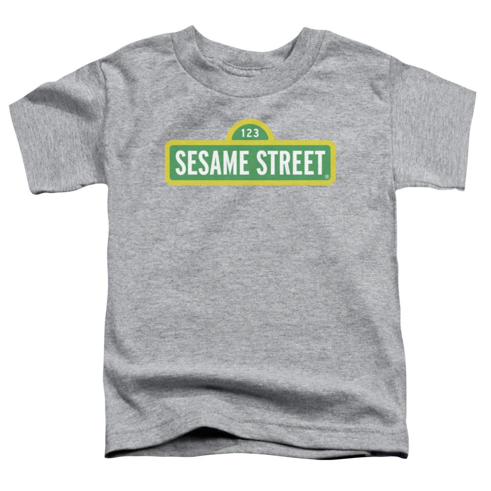 Sesame Street Logo Toddler 18/1 Cotton Short-Sleeve T-Shirt
