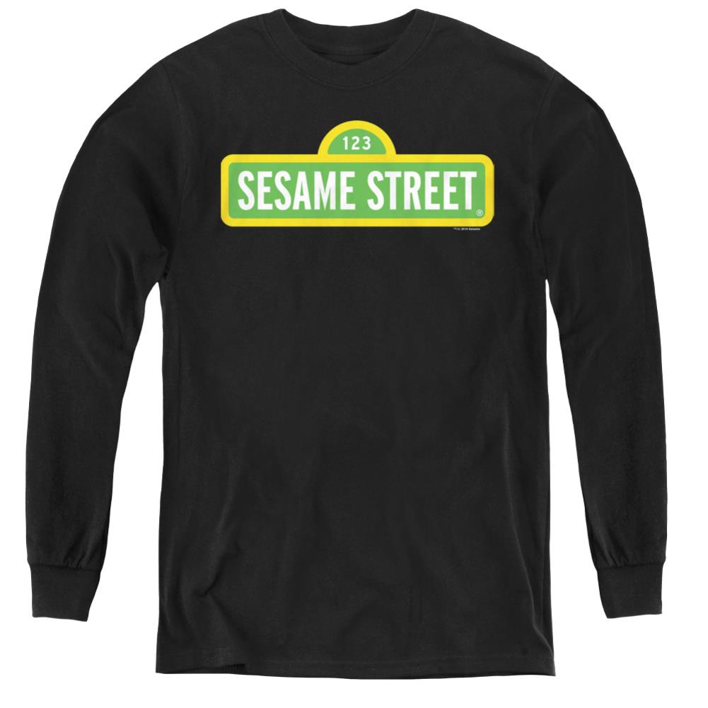 Sesame Street Logo Youth Long-Sleeve T-Shirt