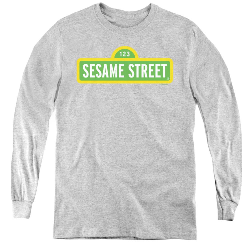 Sesame Street Logo Youth Long-Sleeve T-Shirt