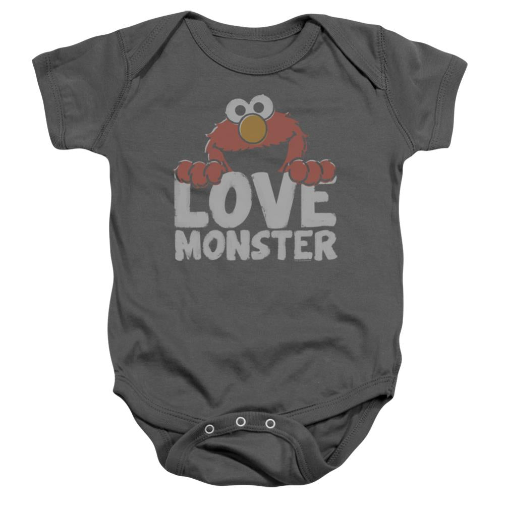 Sesame Street Love Monster Infant's Cotton SS Snapsuit