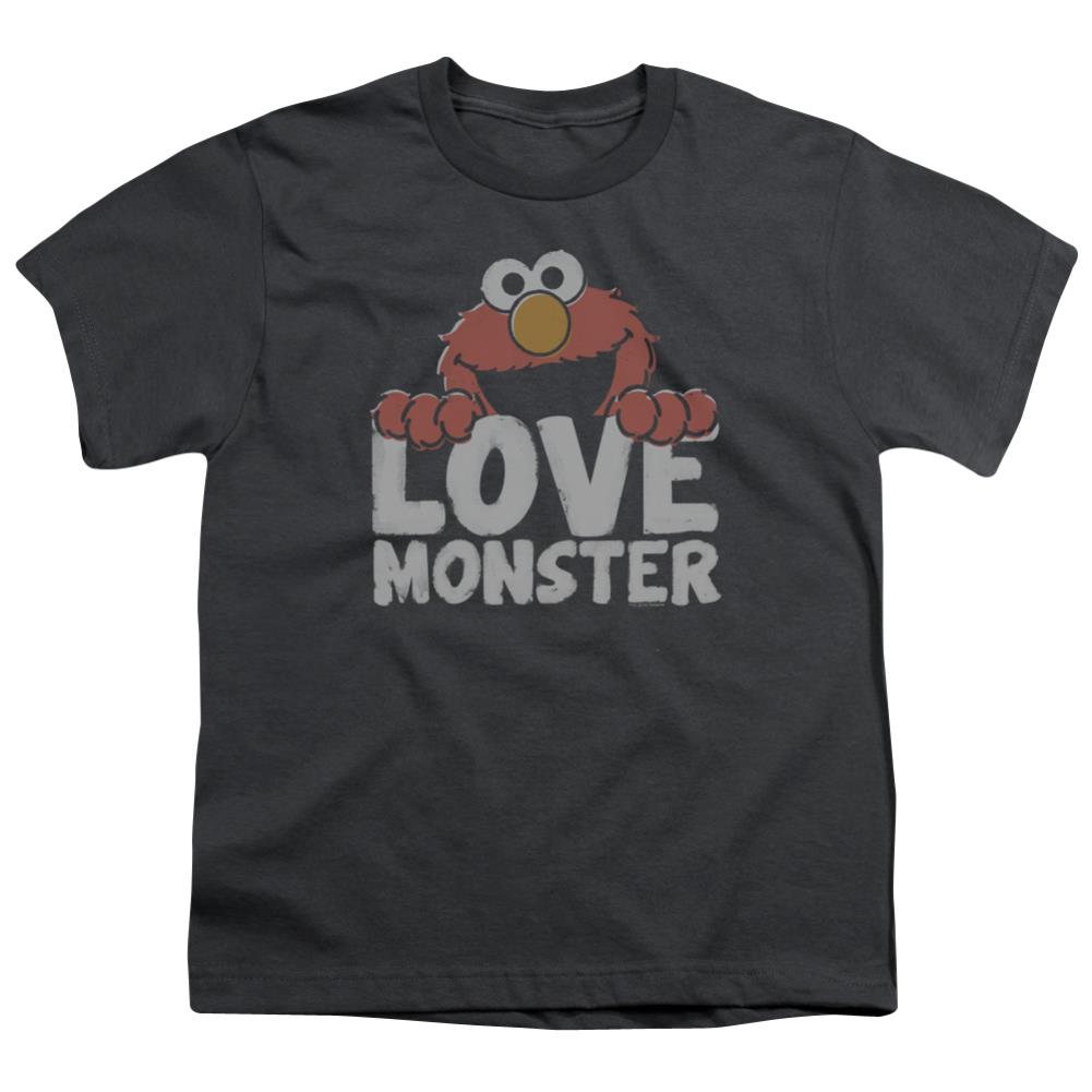 Sesame Street Love Monster Youth 18/1 100% Cotton Short-Sleeve T-Shirt