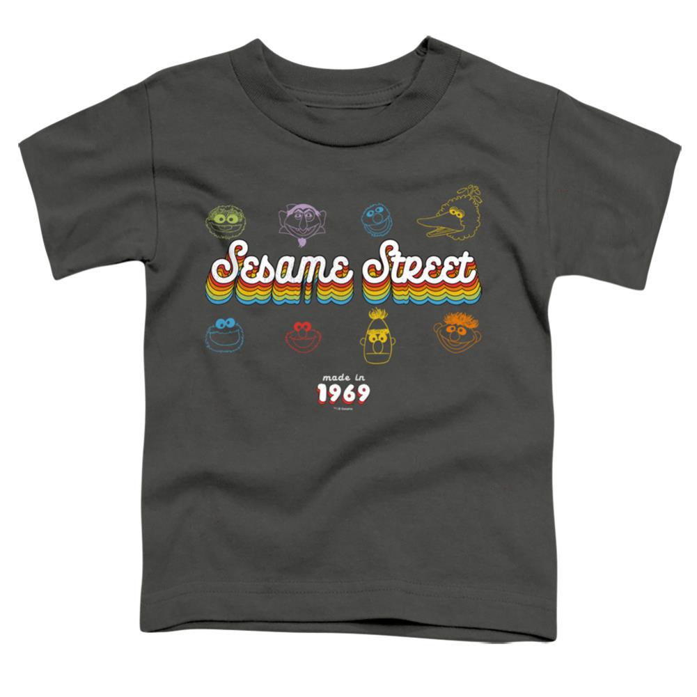 Sesame Street Made In 1969 Toddler 18/1 Cotton Short-Sleeve T-Shirt