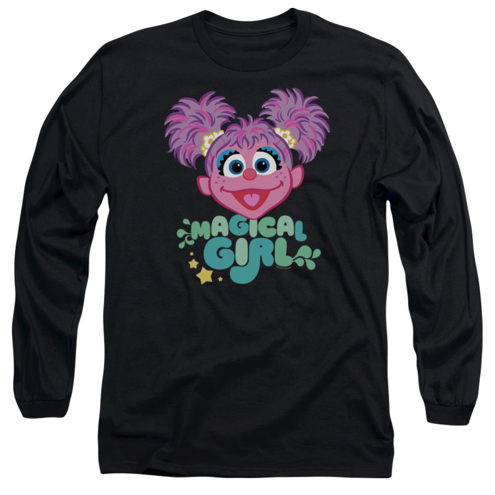 Sesame Street Magical Girl Abby Cadabby Men's 18/1 Cotton Long-Sleeve T-Shirt