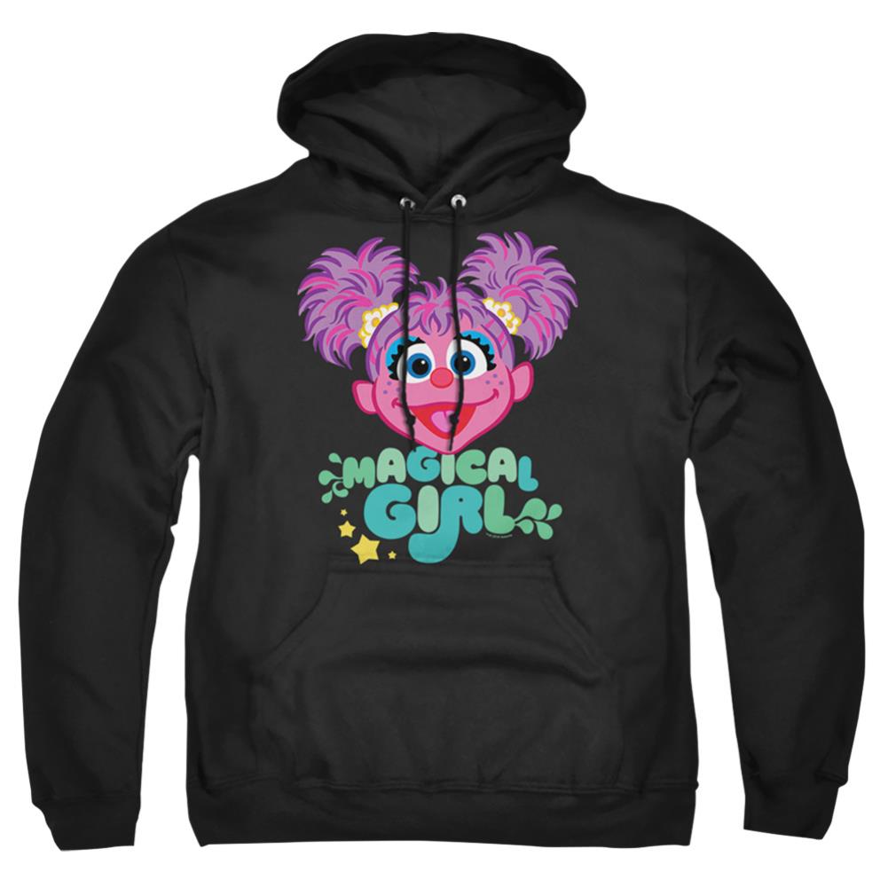 Sesame Street Magical Girl Abby Cadabby Men's Pull-Over 75 25 Poly Hoodie