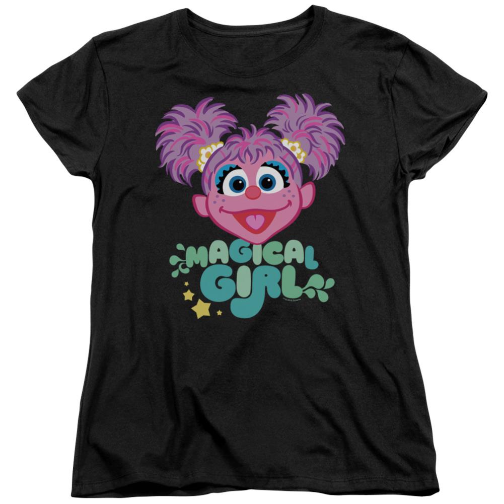 Sesame Street Magical Girl Abby Cadabby Women's 18/1 Cotton Short-Sleeve T-Shirt
