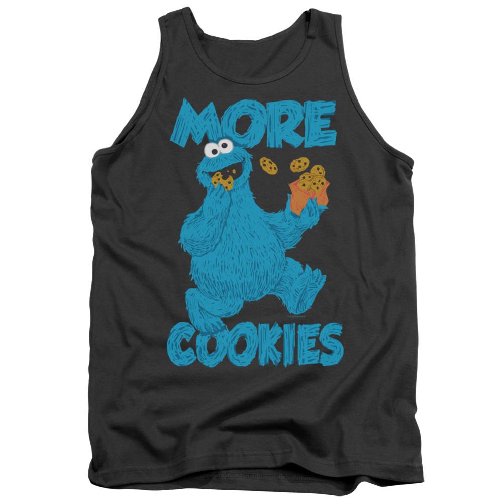 Sesame Street More Cookies Men's 18/1 Cotton Tank Top