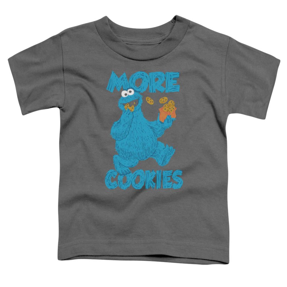 Sesame Street More Cookies Toddler 18/1 Cotton Short-Sleeve T-Shirt