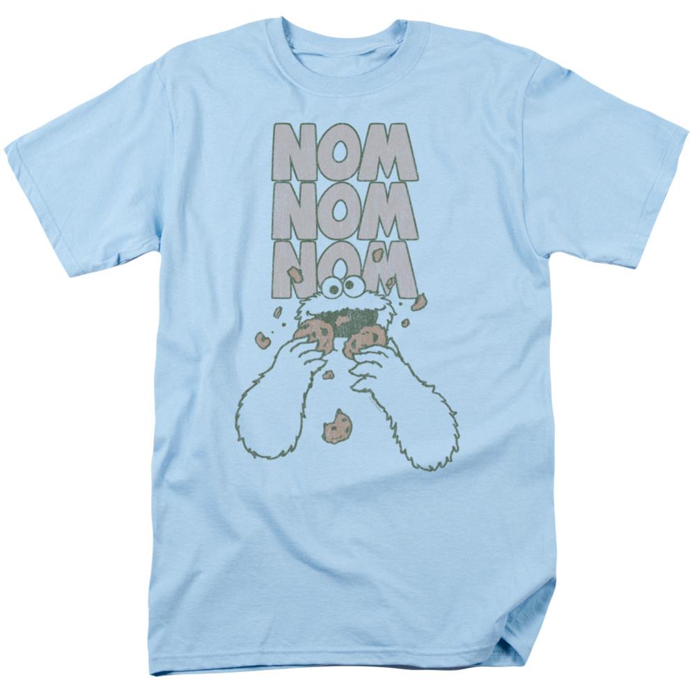 Sesame Street Nom Nom Men's 18/1 Cotton Short-Sleeve T-Shirt