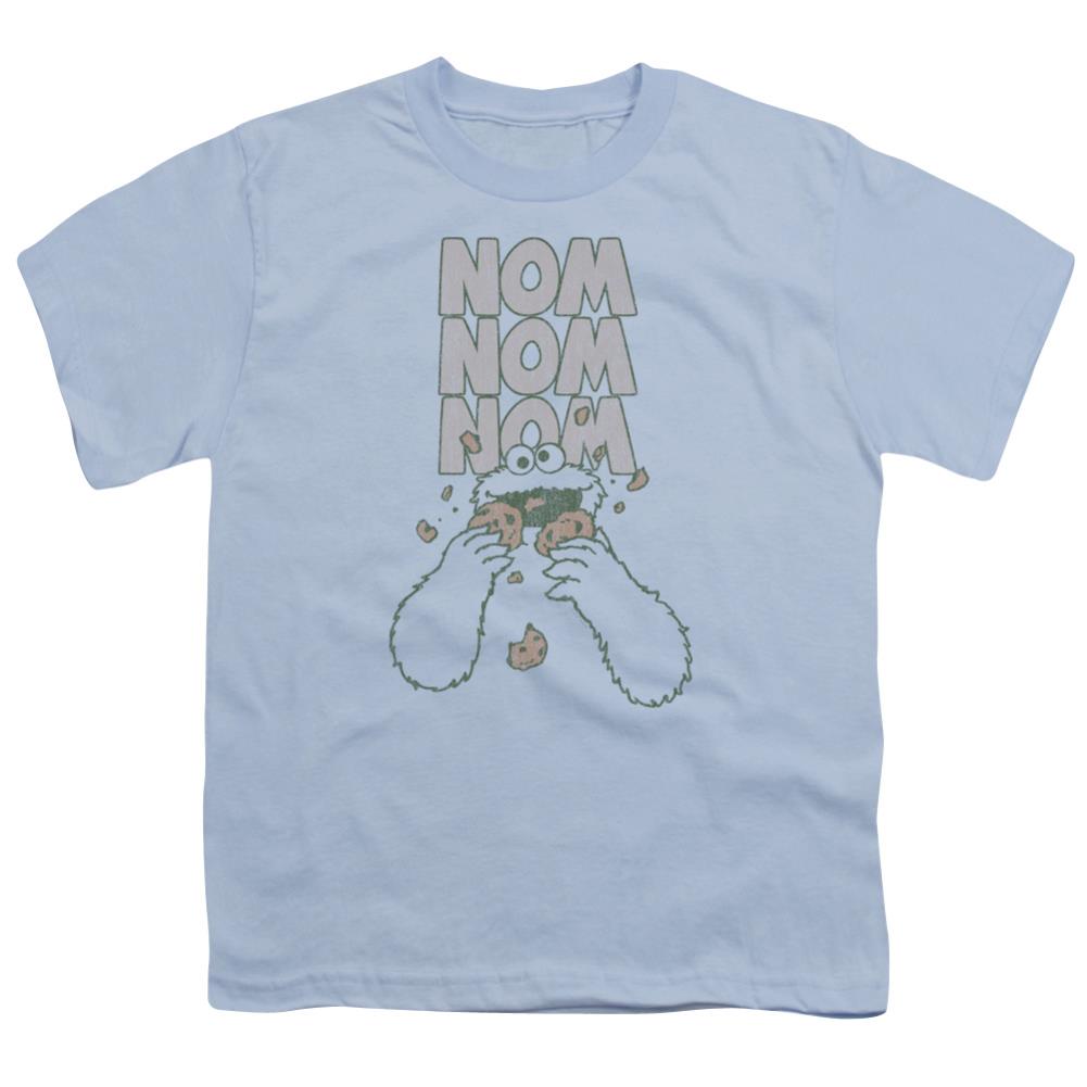 Sesame Street Nom Nom Youth 18/1 100% Cotton Short-Sleeve T-Shirt