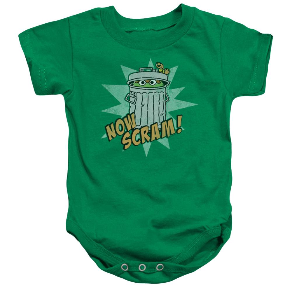 Sesame Street Now Scram Infant's Cotton SS Snapsuit