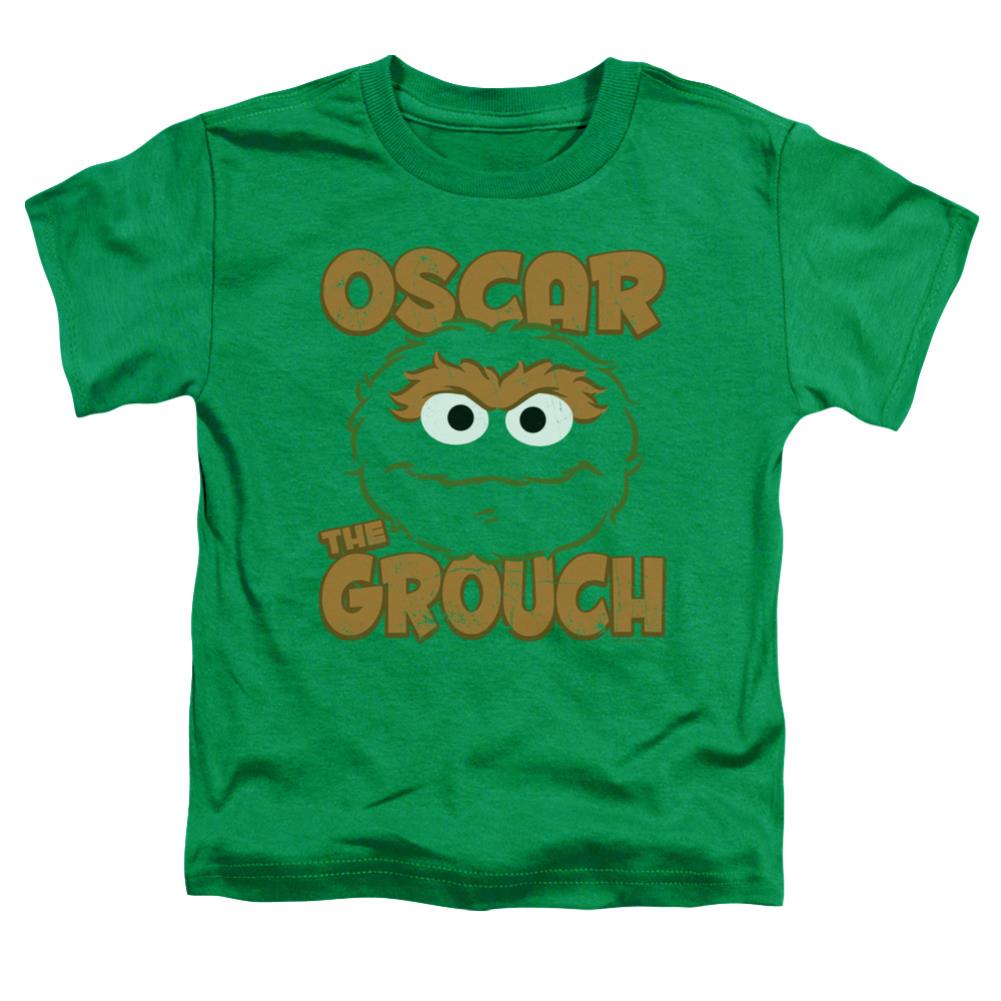 Sesame Street Oscar Sandwich Toddler 18/1 Cotton Short-Sleeve T-Shirt