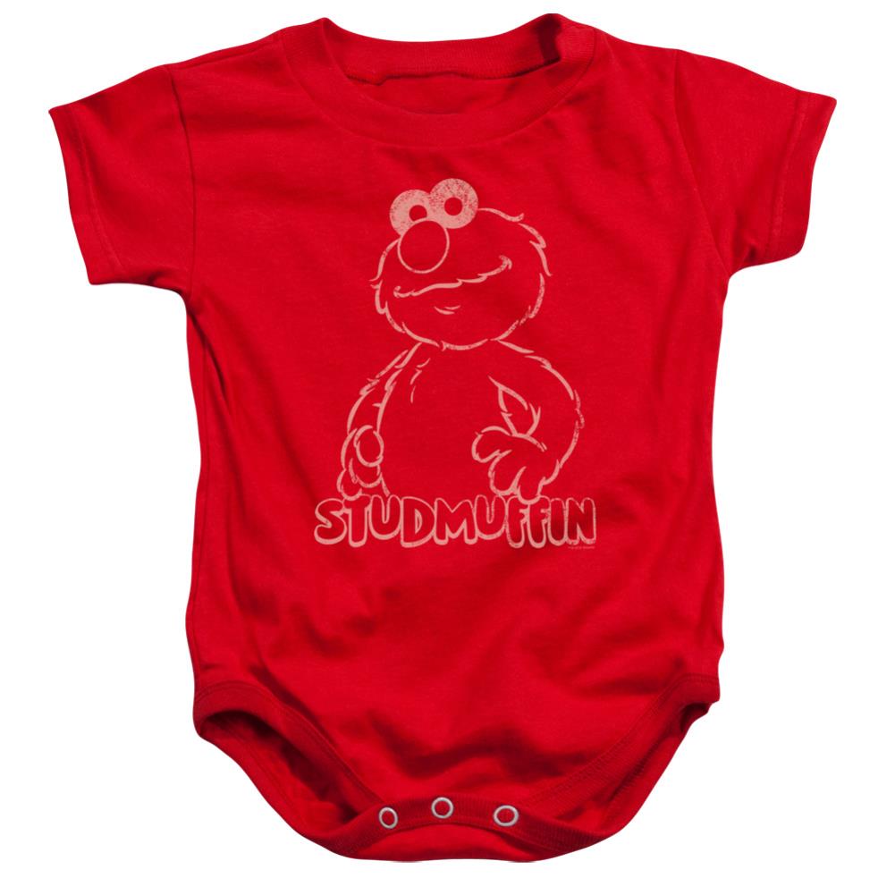 Sesame Street Studmuffin Infant's Cotton SS Snapsuit