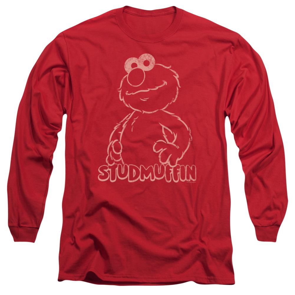 Sesame Street Studmuffin Men's 18/1 Cotton Long-Sleeve T-Shirt