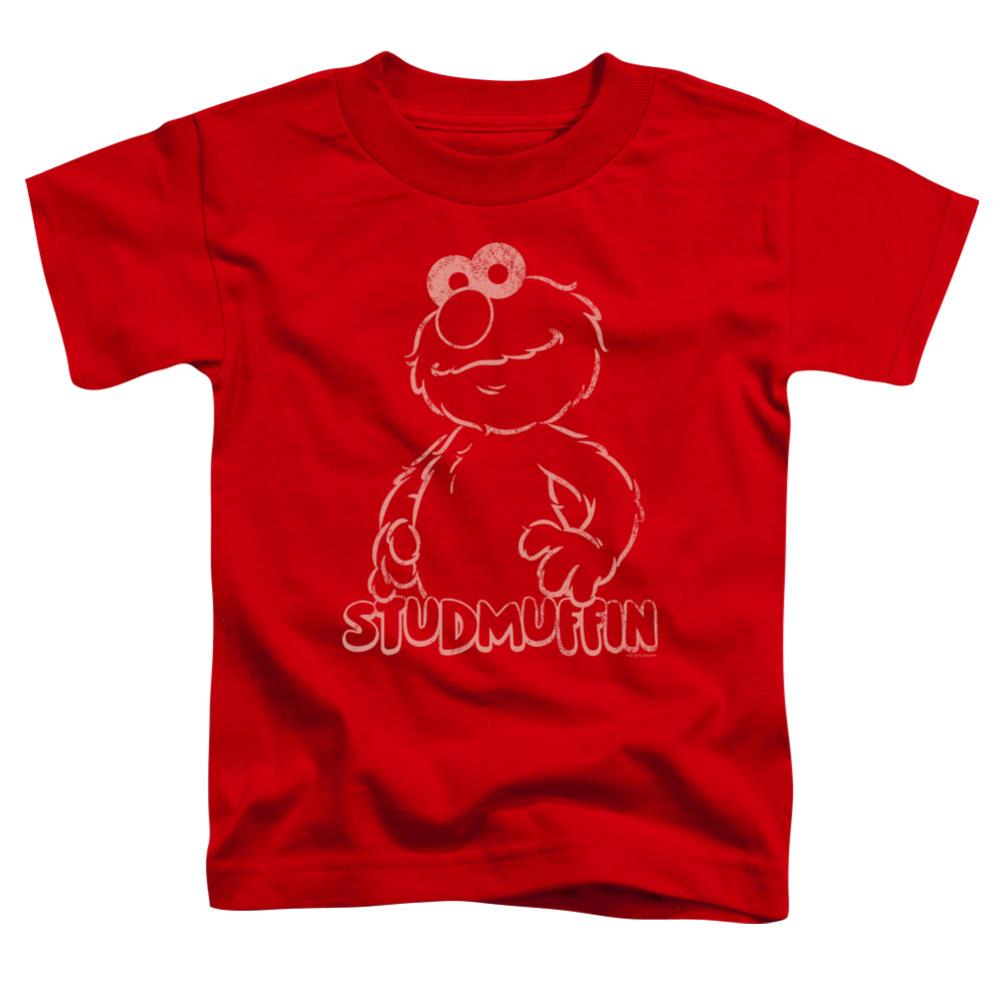 Sesame Street Studmuffin Toddler 18/1 Cotton Short-Sleeve T-Shirt