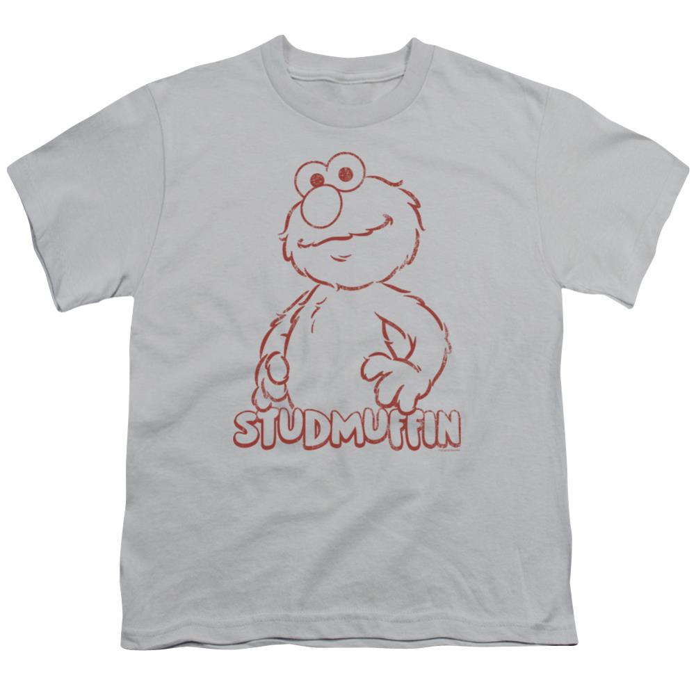 Sesame Street Studmuffin Youth 18/1 100% Cotton Short-Sleeve T-Shirt