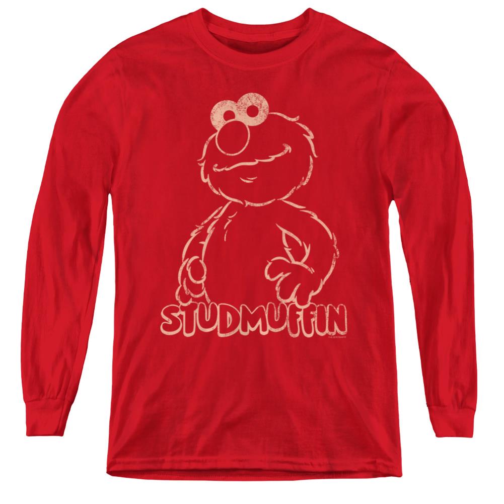 Sesame Street Studmuffin Youth Long-Sleeve T-Shirt