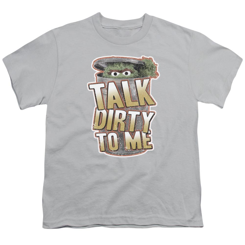 Sesame Street Talk Dirty To Me Youth 18/1 100% Cotton Short-Sleeve T-Shirt
