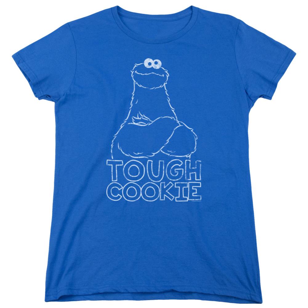 Sesame Street Touch Cookie Women's 18/1 Cotton Short-Sleeve T-Shirt