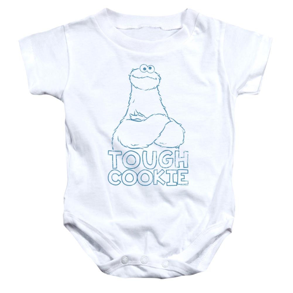 Sesame Street Tough Cookie Infant's Cotton SS Snapsuit