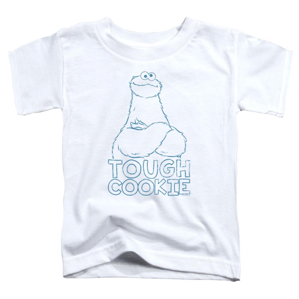 Sesame Street Tough Cookie Toddler 18/1 Cotton Short-Sleeve T-Shirt