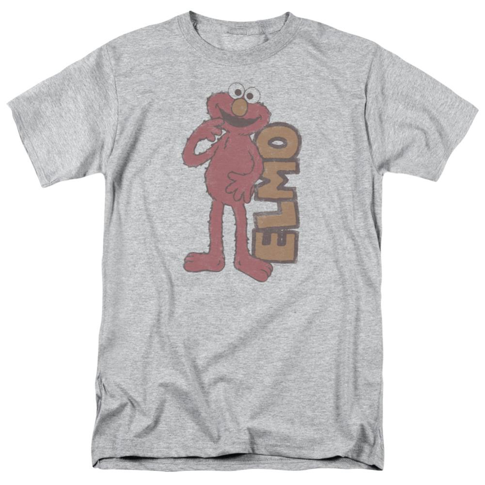 Sesame Street Vintage Elmo Men's 18/1 Cotton Short-Sleeve T-Shirt