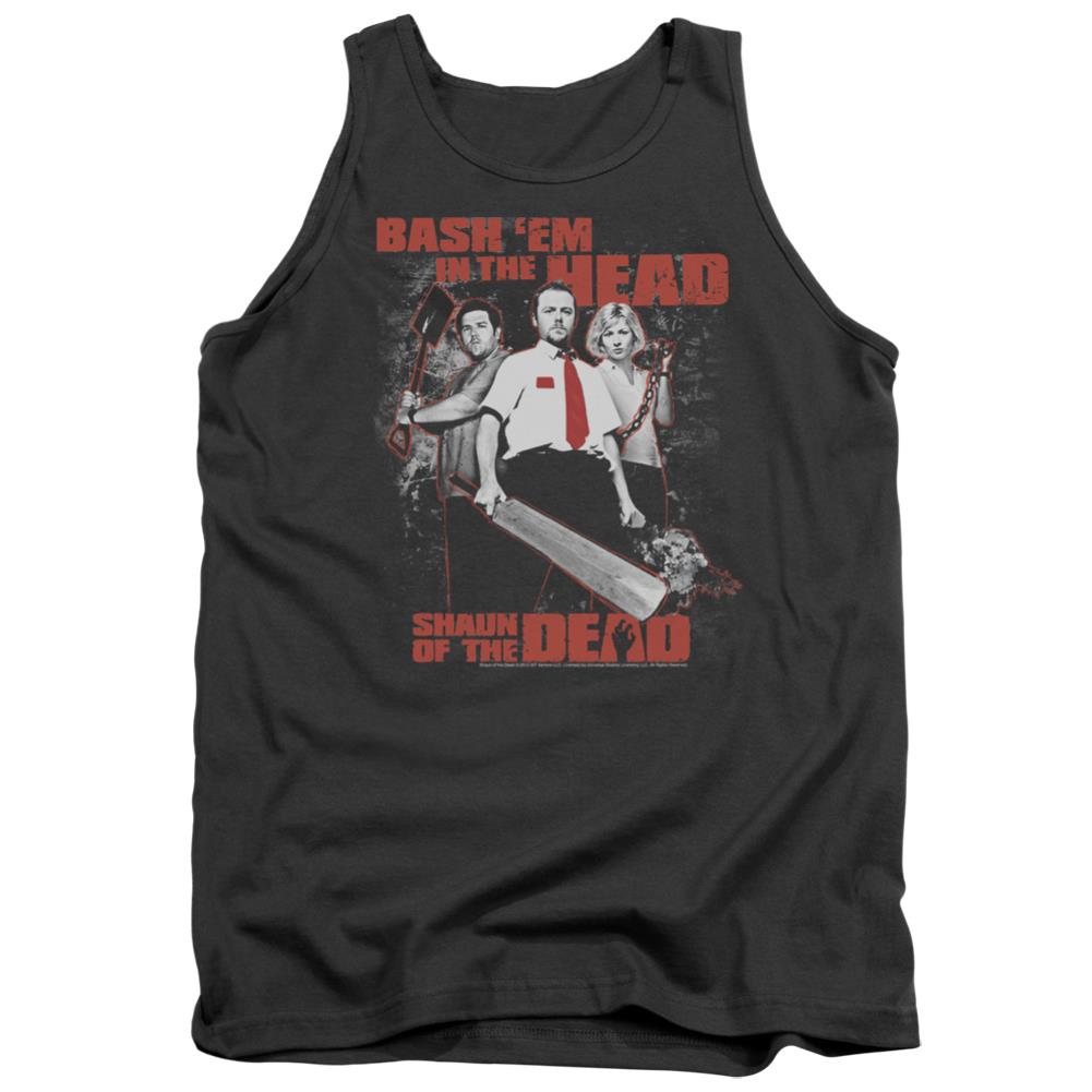Shaun Of The Dead Bash Em Men's 18/1 Cotton Tank Top