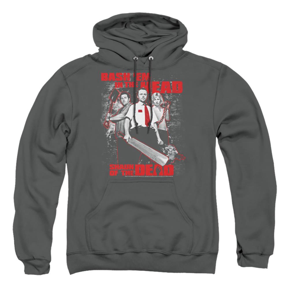 Shaun Of The Dead Bash Em Men's Pull-Over 75 25 Poly Hoodie