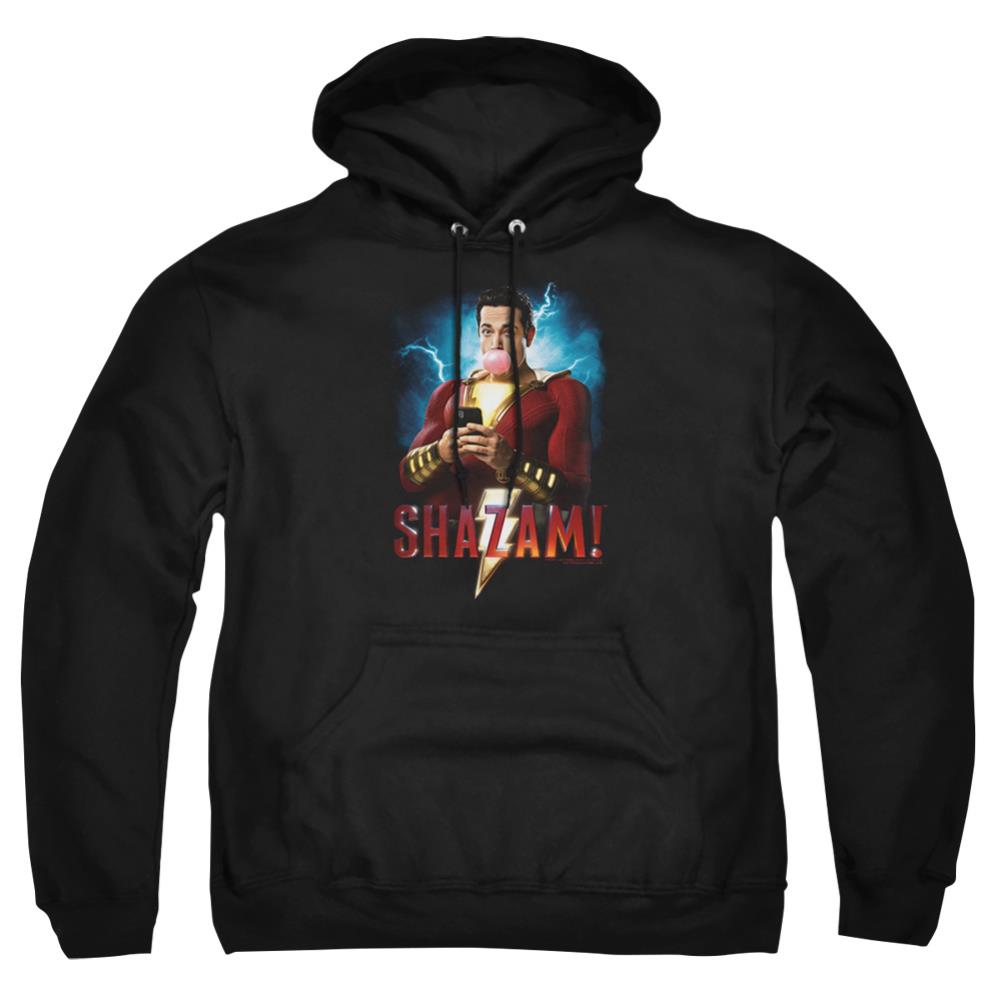 Shazam Movie Blowing Up Men's Pull-Over 75 25 Poly Hoodie