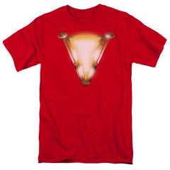 Shazam Movie Bolt Men's 18/1 Cotton SS T