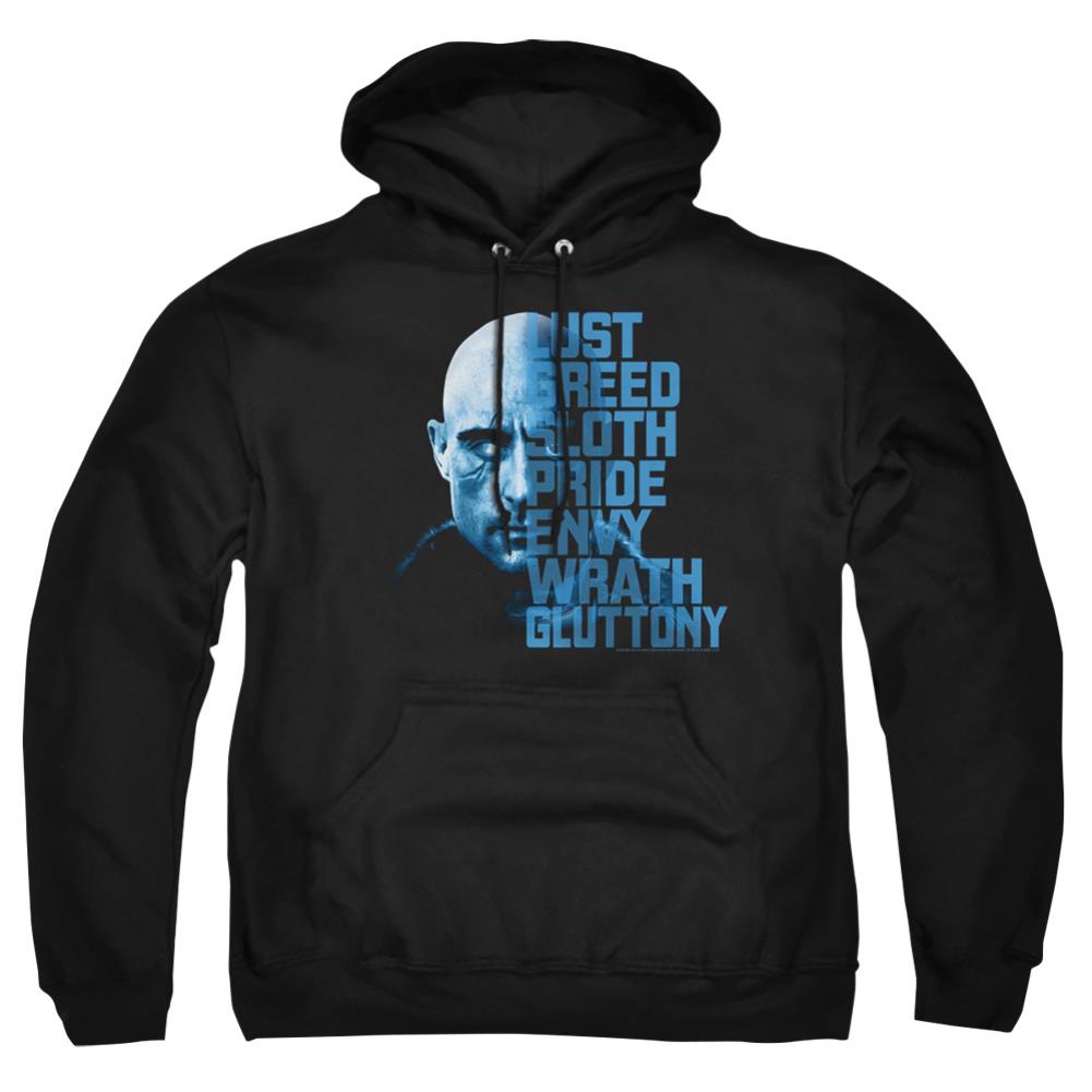 Shazam Movie Evil Sivana Men's Pull-Over 75 25 Poly Hoodie