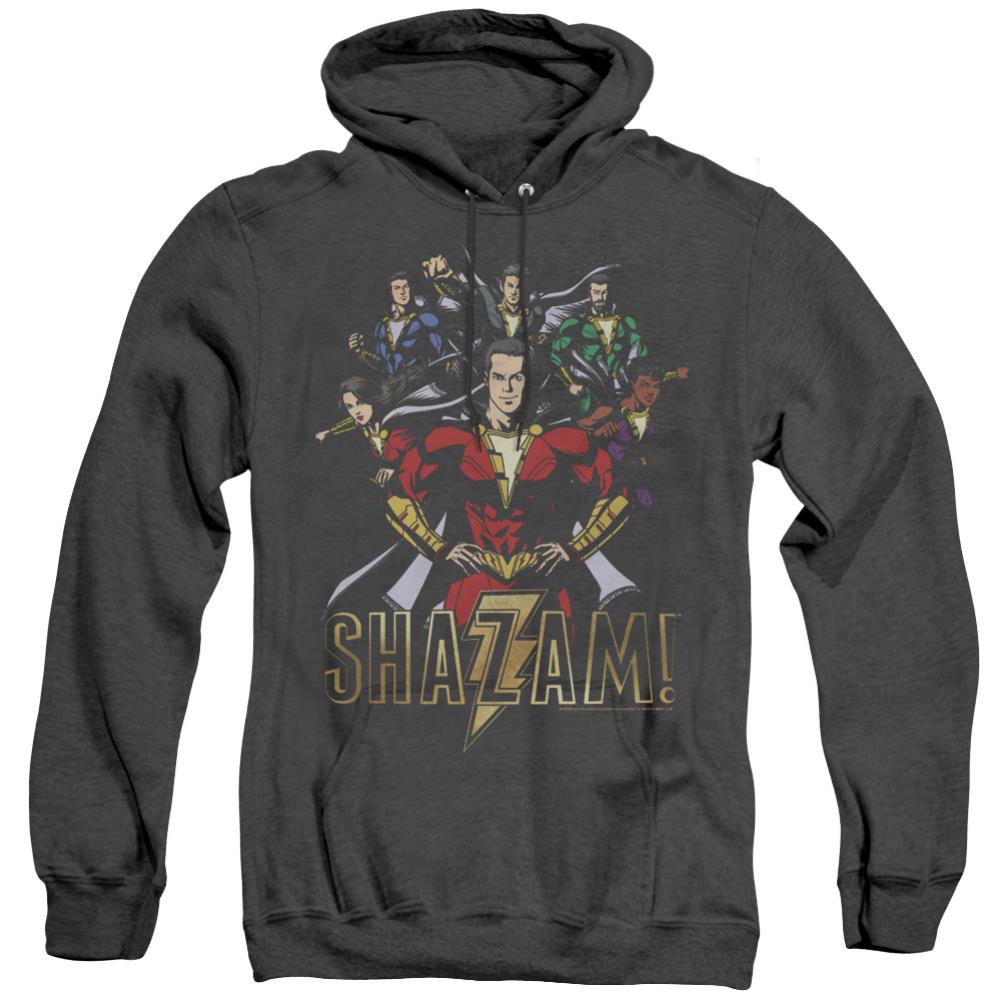 Shazam Movie Group Of Heroes Men's Pull-Over Hoodie