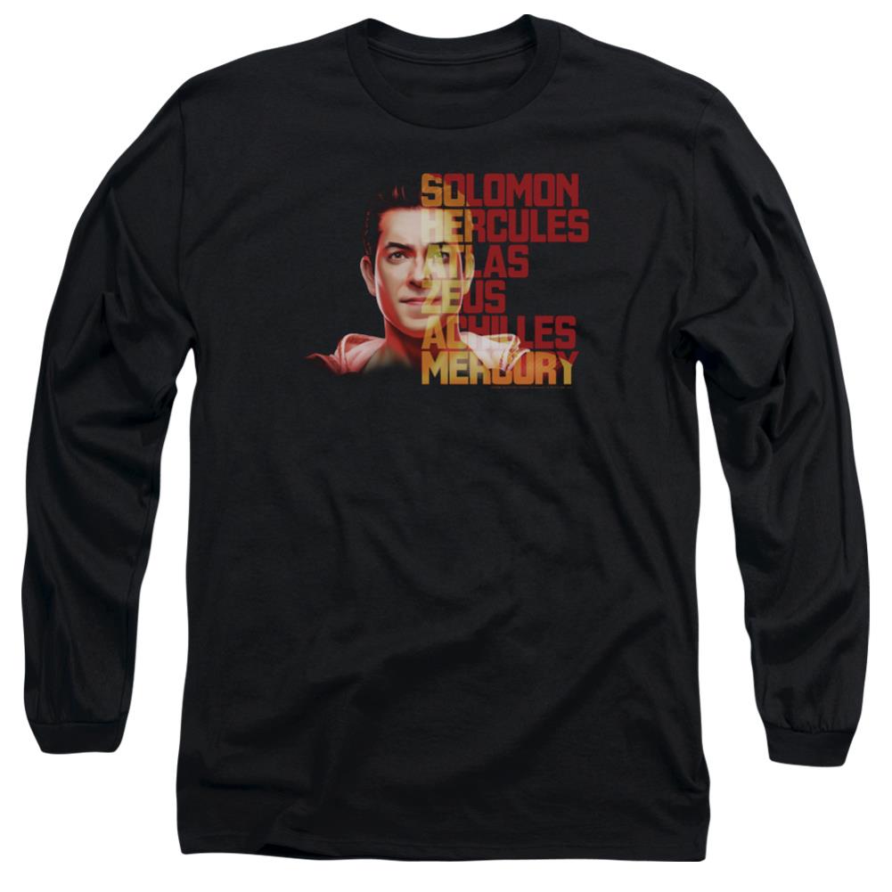Shazam Movie Shazam Hope Men's 18/1 Cotton LS T