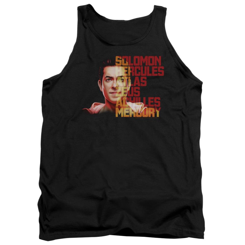 Shazam Movie Shazam Hope Men's 18/1 Cotton Tank Top
