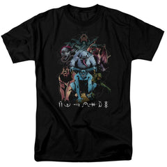 Shazam Movie Sins Men's 18/1 Cotton SS T